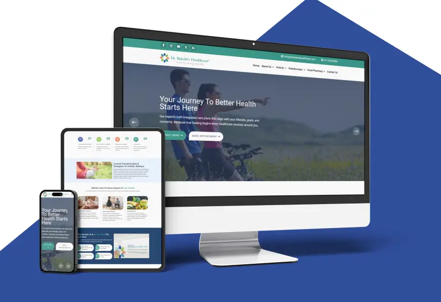 DBH website design