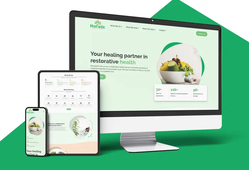 Holistic website design