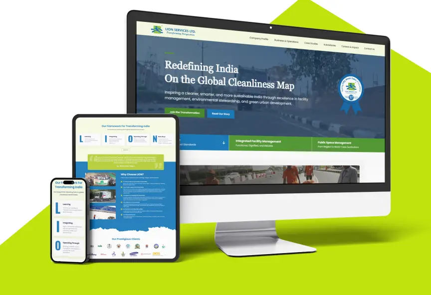 LSL website design