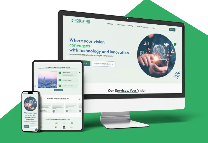 Nobilitas website design