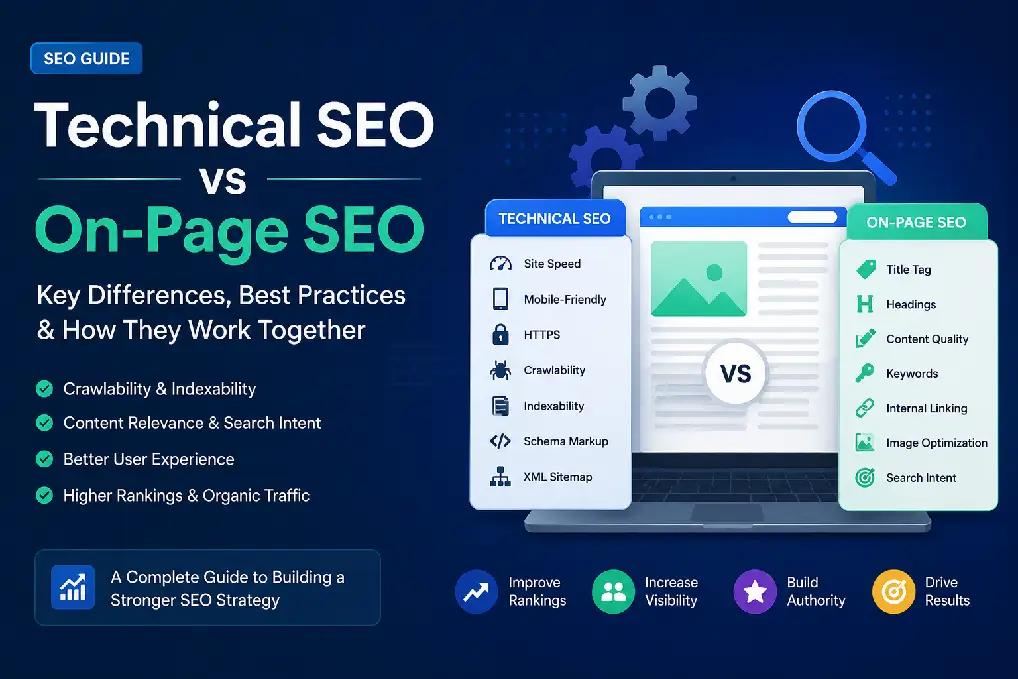 Technical SEO vs On-Page SEO